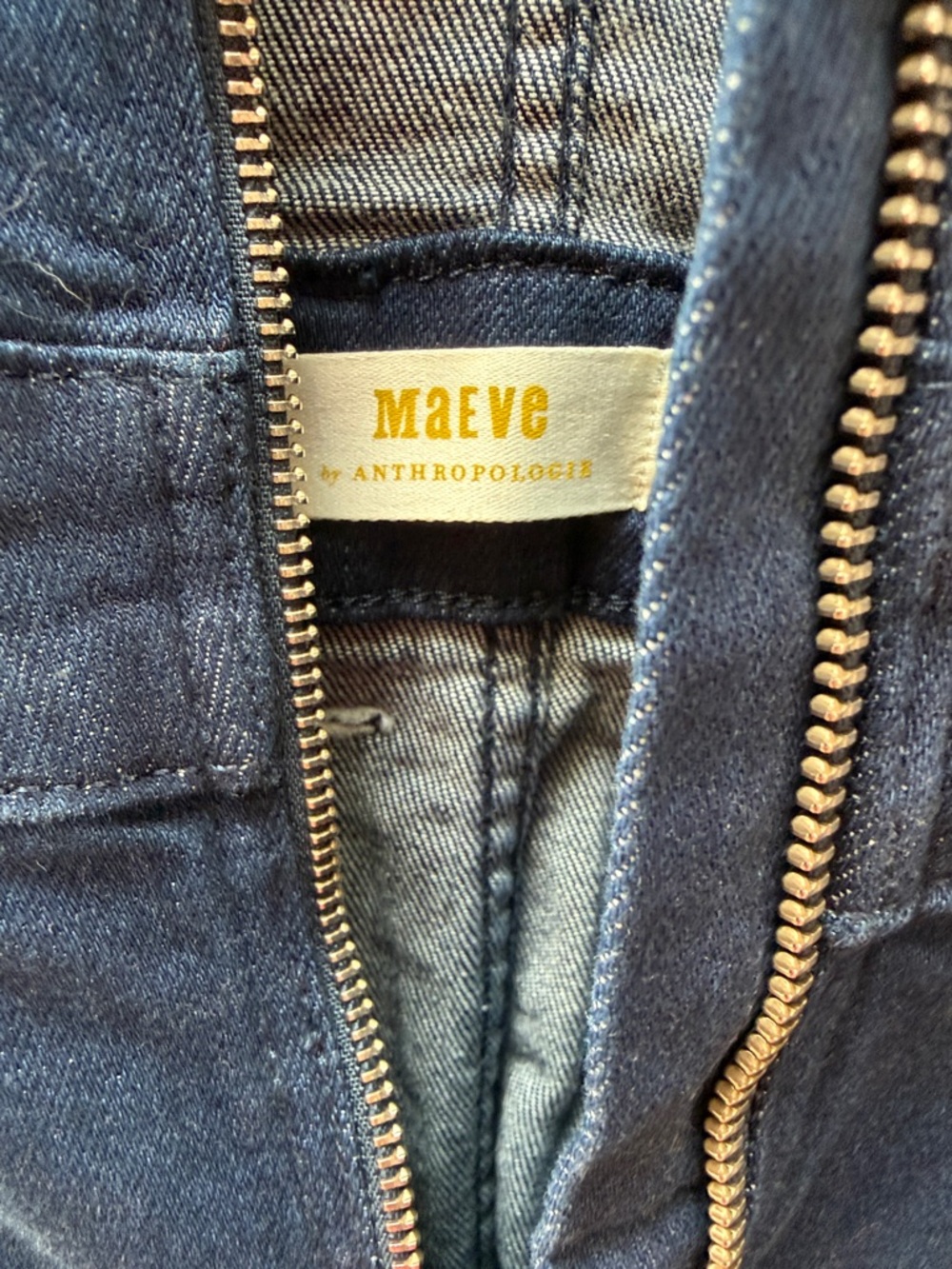 Maeve Anthropologie The Colette Denim Jumpsuit - Picture 6 of 7